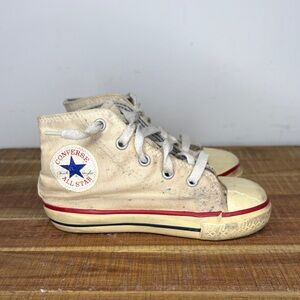 Vintage Converse All Star Kids Sneaker: Size 8